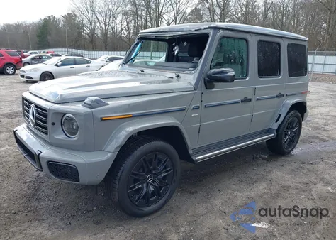 2025 Mercedes-Benz G 580E из США, поврежденный, VIN W1NWM0AB1SX035499